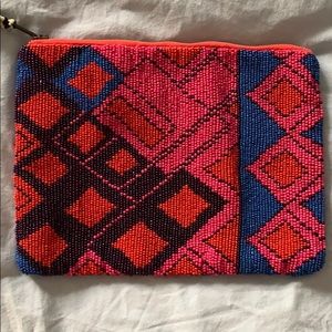 Beaded jasper & Jeera Clutch from Anthropologie